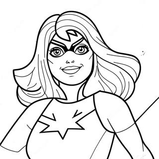 Ms Marvel Coloring Page 29193-23546