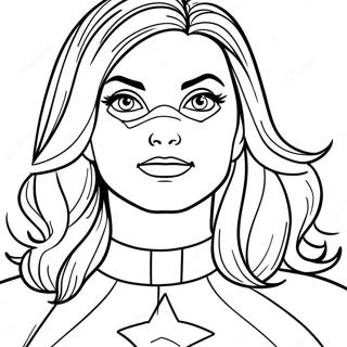 Ms Marvel Coloring Page 29193-23547