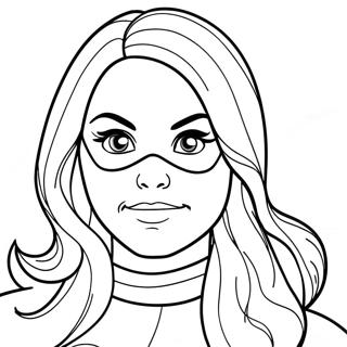 Ms Marvel Coloring Page 29193-23548