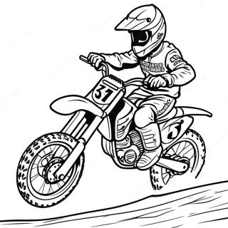 Dirt Bike Coloring Pages