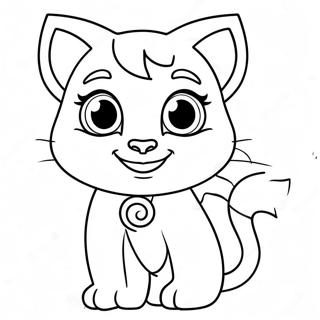 Talking Angela Coloring Page 29203-23554