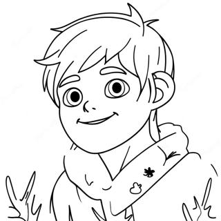 Jack Frost Coloring Pages