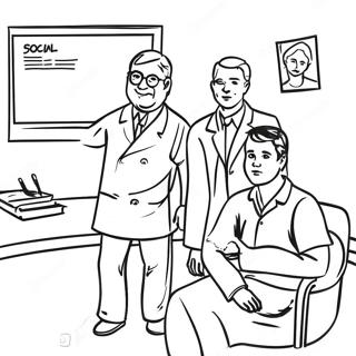 Social Work Coloring Page 29283-23620