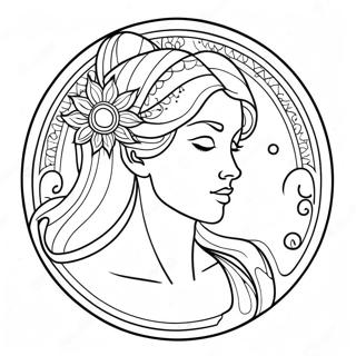 Virgo Coloring Pages