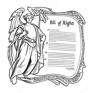 Bill Of Rights Coloring Pages