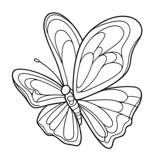 Silkwing Butterfly Coloring Page 29323-23651