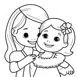 I Love You Sister Coloring Page 29333-23659