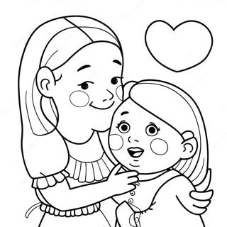 I Love You Sister Coloring Page 29333-23660