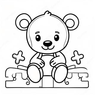 Jigsaw Coloring Pages