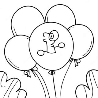 Happy 3rd Birthday Coloring Pages