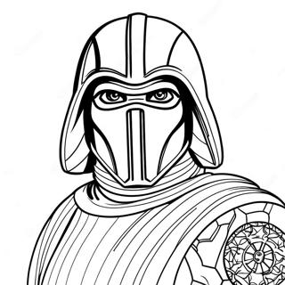 Kylo Ren Coloring Pages