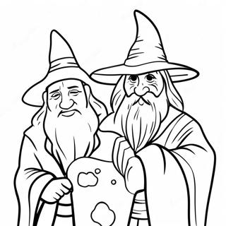 Wizards Coloring Page 29383-23695