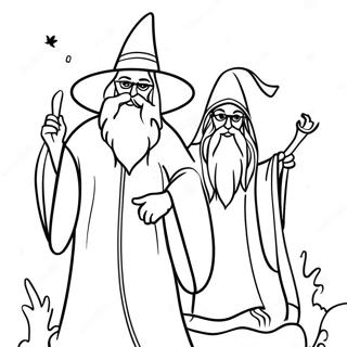 Wizards Coloring Page 29383-23696