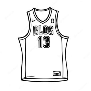 Nba Jersey Coloring Pages