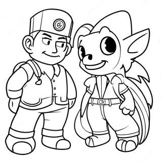 Dtkl Characters Coloring Page 29404-23715