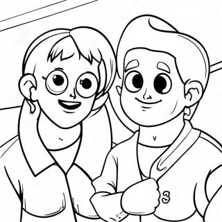 Dtkl Characters Coloring Page 29404-23716