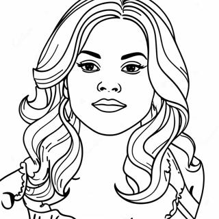 Karol G Coloring Page 2941-2451