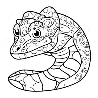 Leopard Gecko Coloring Page 29423-23726