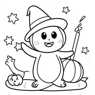 Bobbie Goods Halloween Coloring Page 29433-23735