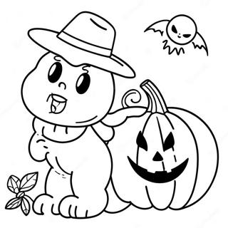 Bobbie Goods Halloween Coloring Page 29433-23736