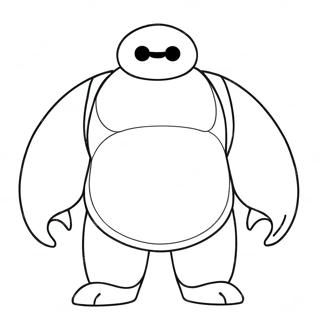 Baymax Coloring Pages