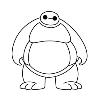 Baymax Coloring Page 29453-23750