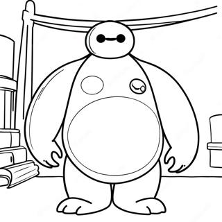 Baymax Coloring Page 29453-23752