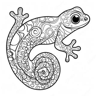 Gecko Coloring Page 29483-23771