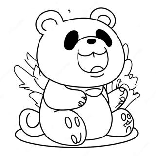 Monokuma Danganronpa Coloring Page 29504-23794