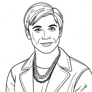 Celebrity Coloring Page 2951-2460