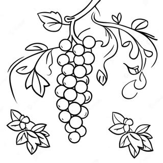 Vine Coloring Page 29523-23806