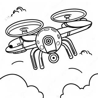 Drone Coloring Pages