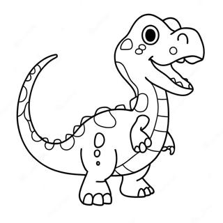 Water Dinosaur Coloring Page 29593-23864