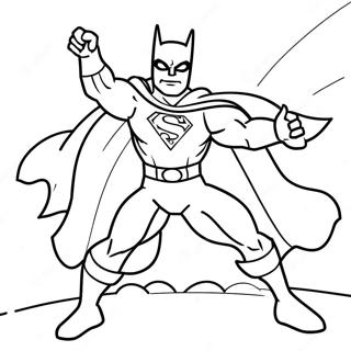 Super Hero Coloring Pages