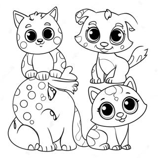 Dot Markers Animal Friends Coloring Page 29674-23930