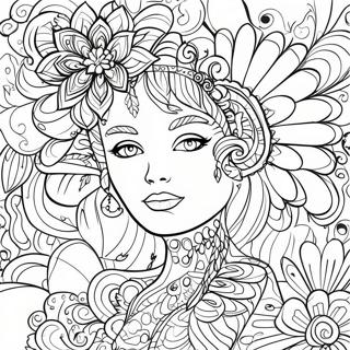 Posca Markers Coloring Pages