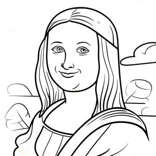 Leonardo Da Vinci Coloring Pages