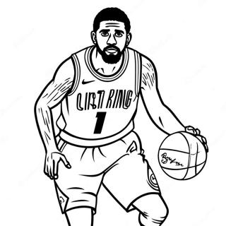 Kyrie Irving Coloring Pages