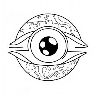 Eyeball Coloring Pages