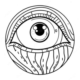 Eyeball Coloring Page 29783-24010