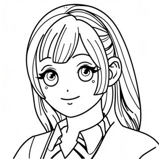 Manga Coloring Pages