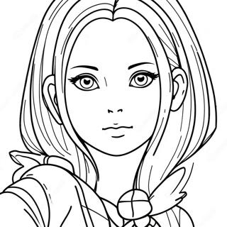 Manga Coloring Page 29813-24034