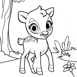 Bambi Coloring Pages