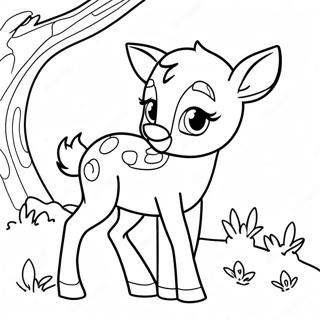 Bambi Coloring Page 2981-2479