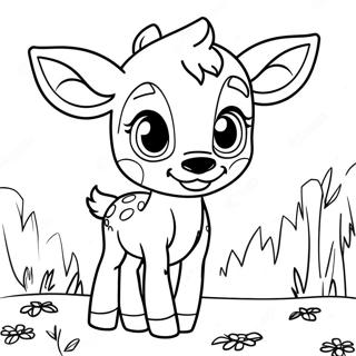 Bambi Coloring Page 2981-2480