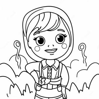 Like Nastya Png Coloring Pages