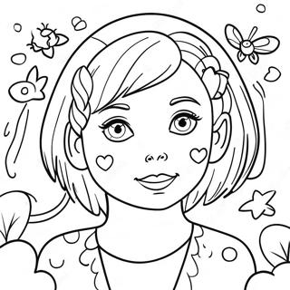 Like Nastya With Friends Coloring Page 29834-24053