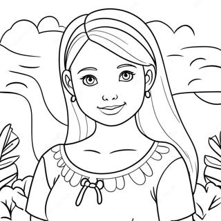 Like Nastya With Friends Coloring Page 29834-24055