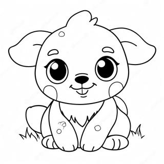 Cute Animals Coloring Page 29843-24059