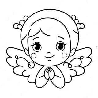 Little Angel Coloring Pages